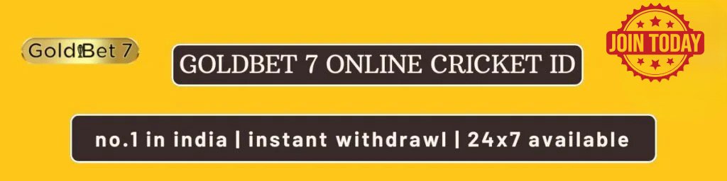 Goldbet7 Cricket ID Support