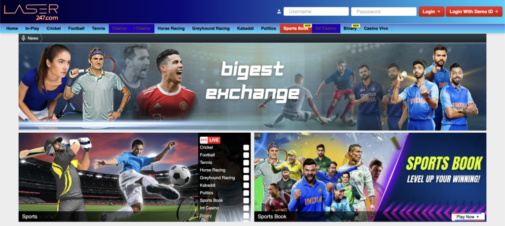 Laser247 – Your Premium Sports & Casino Betting Hub
